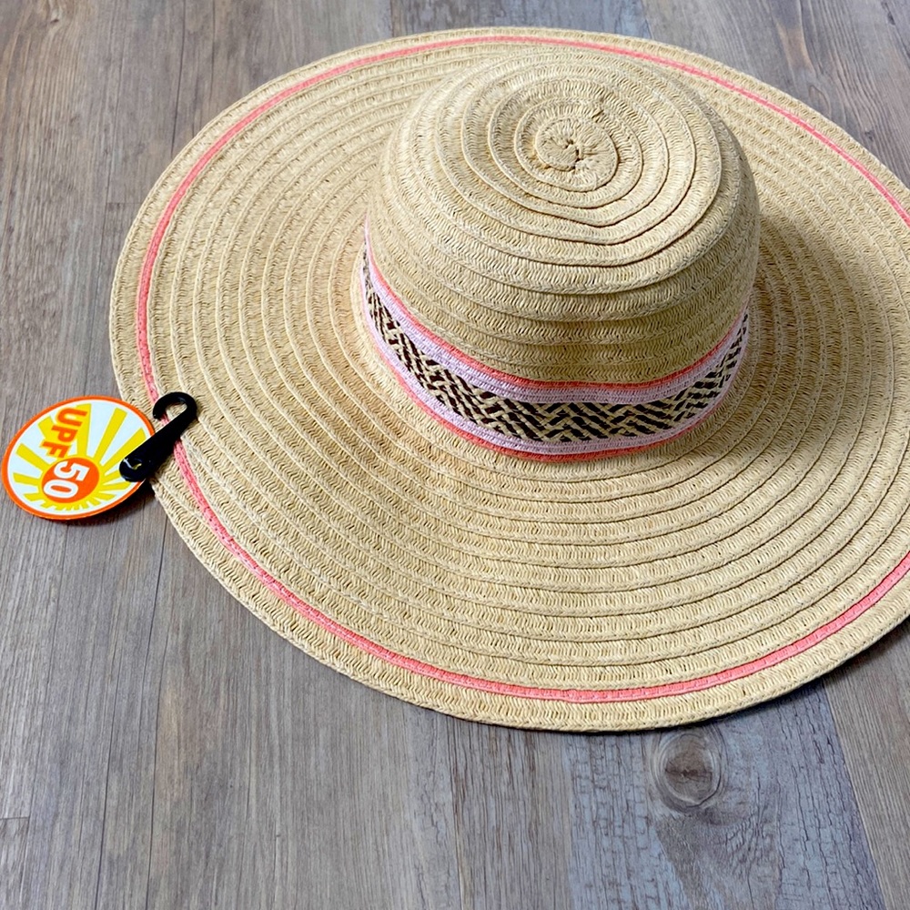 Joe Boxer Straw Beach Hat